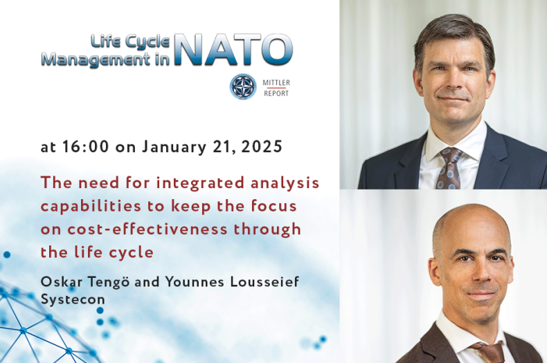 Systecon Speakers at 20th NATO LCM Conference 2025